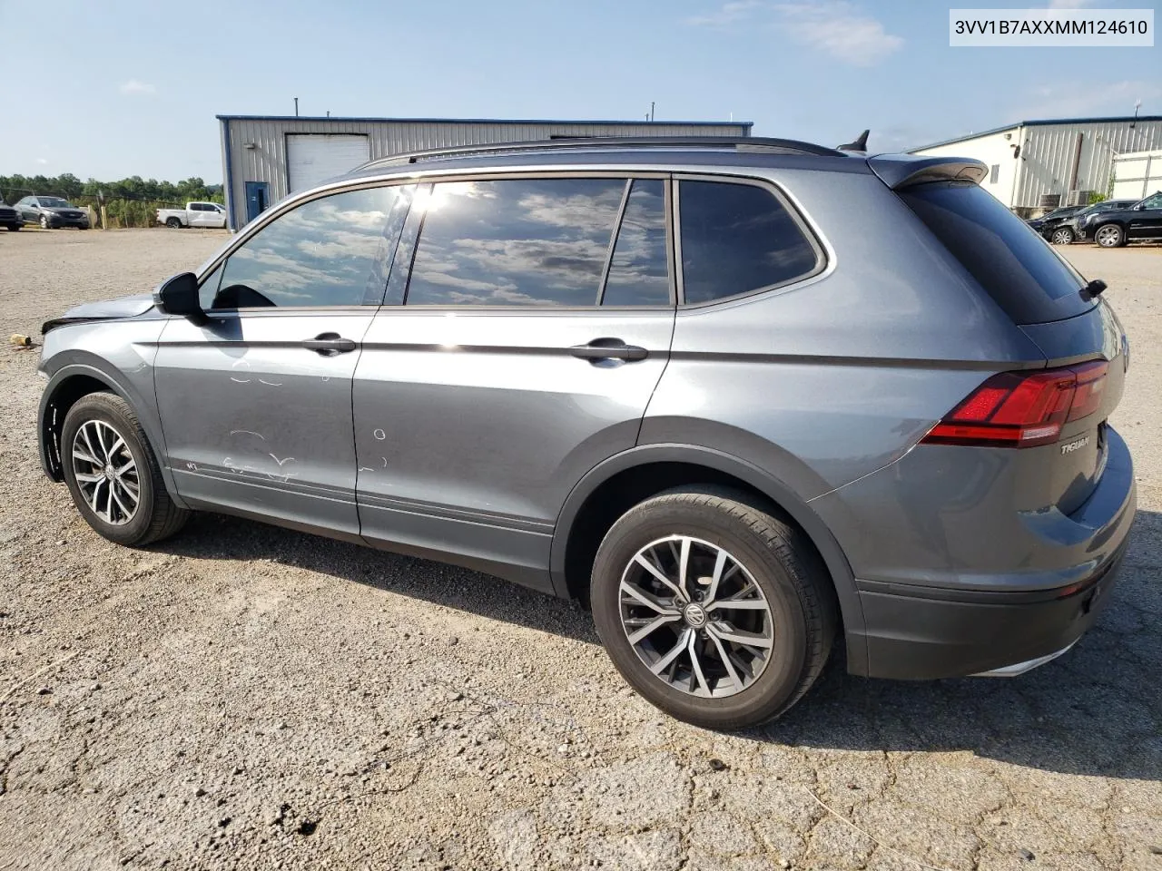 Auction sale of the 2021 Volkswagen Tiguan , vin: 3VV1B7AXXMM124610, lot number: 60114994