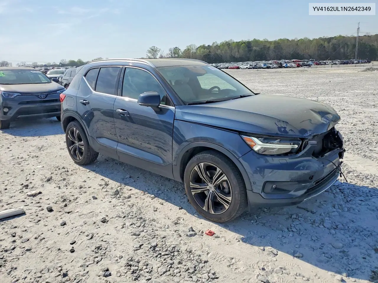 Auction sale of the 2022 Volvo XC40 , vin: YV4162UL1N2642349, lot number: 46840726