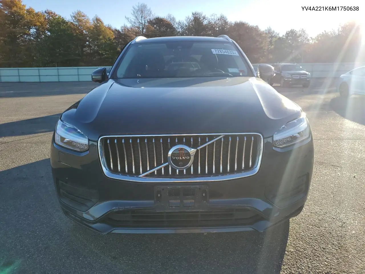 Auction sale of the 2021 Volvo XC90 , vin: YV4A221K6M1750638, lot number: 72854633