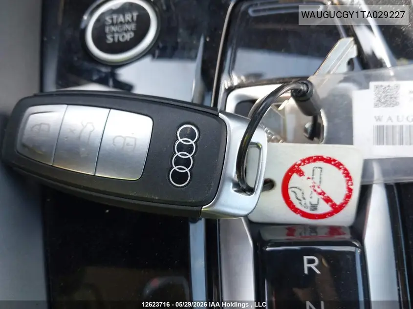 Auction sale of the 2026 Audi A3 , vin: WAUGUCGY1TA029227, lot number: 12623716