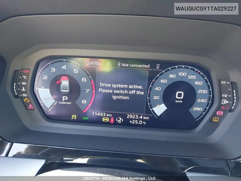Auction sale of the 2026 Audi A3 , vin: WAUGUCGY1TA029227, lot number: 12623716