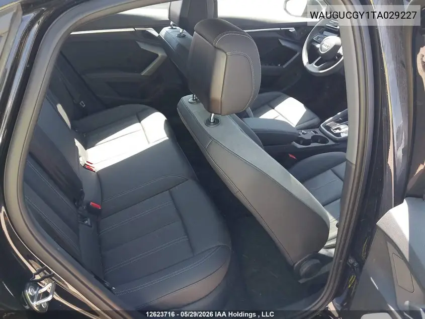 Auction sale of the 2026 Audi A3 , vin: WAUGUCGY1TA029227, lot number: 12623716