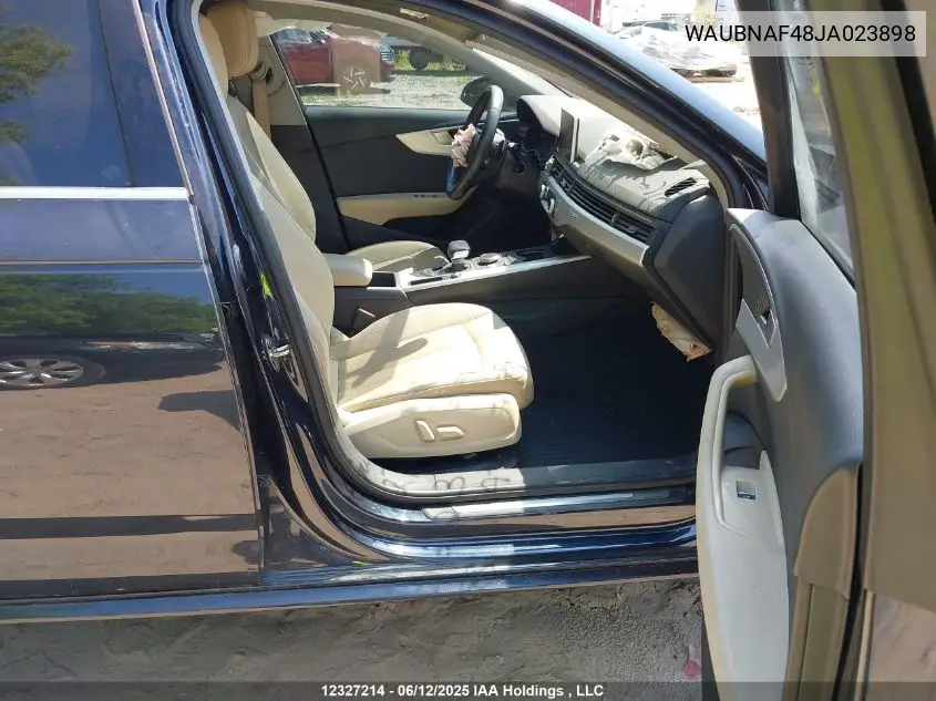 Auction sale of the 2018 Audi A4 , vin: WAUBNAF48JA023898, lot number: 12327214x