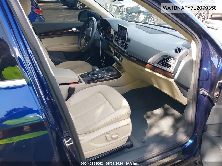 Auction sale of the 2020 Audi Q5 , vin: WA1BNAFY7L2079358, lot number: 40158052