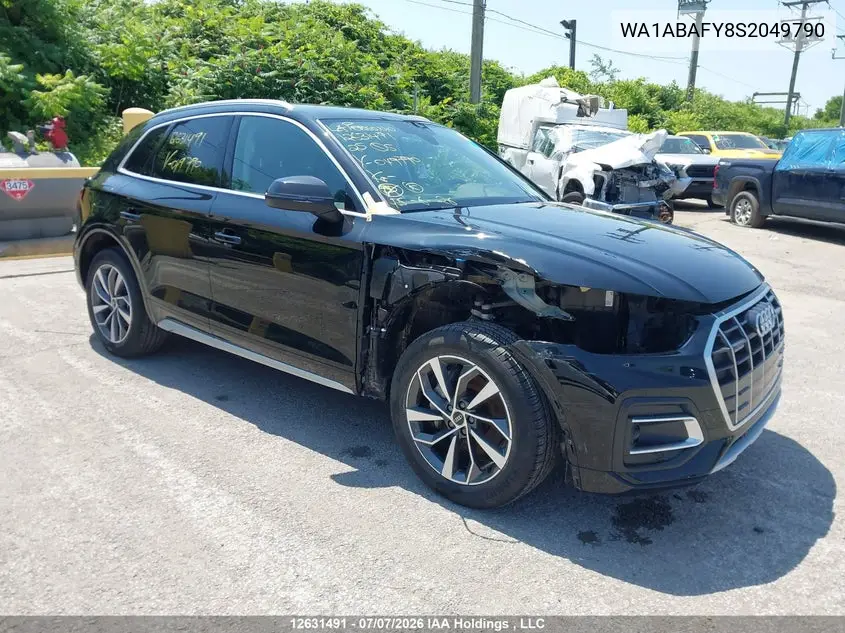 Auction sale of the 2025 Audi Q5 , vin: WA1ABAFY8S2049790, lot number: 12631491