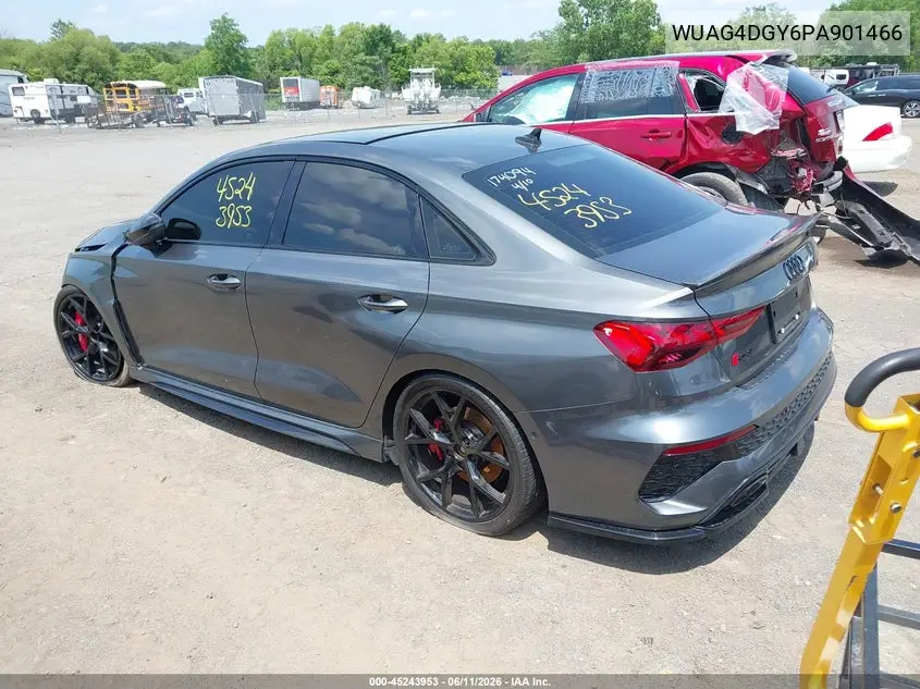 Auction sale of the 2023 Audi RS3 , vin: WUAG4DGY6PA901466, lot number: 45243953