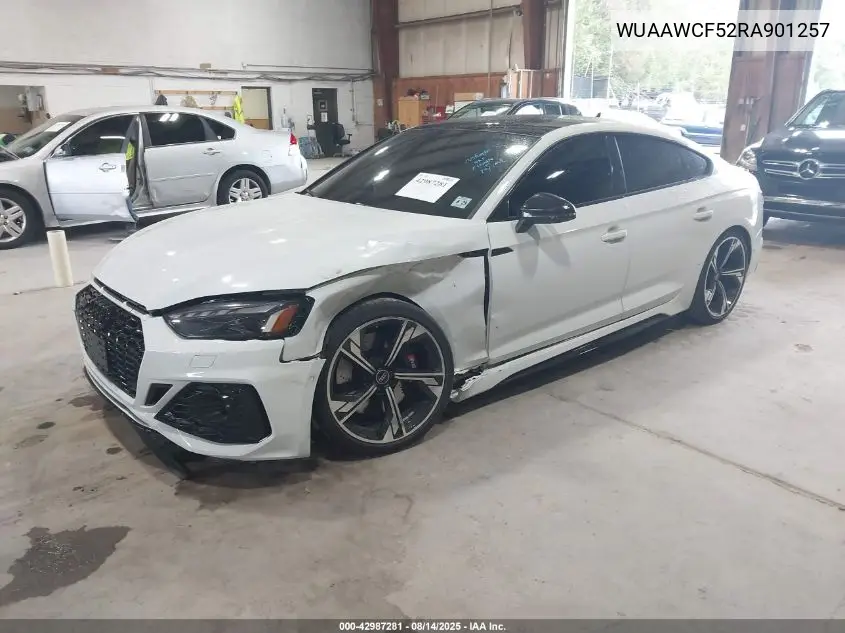 Auction sale of the 2024 Audi RS5 , vin: WUAAWCF52RA901257, lot number: 42987281