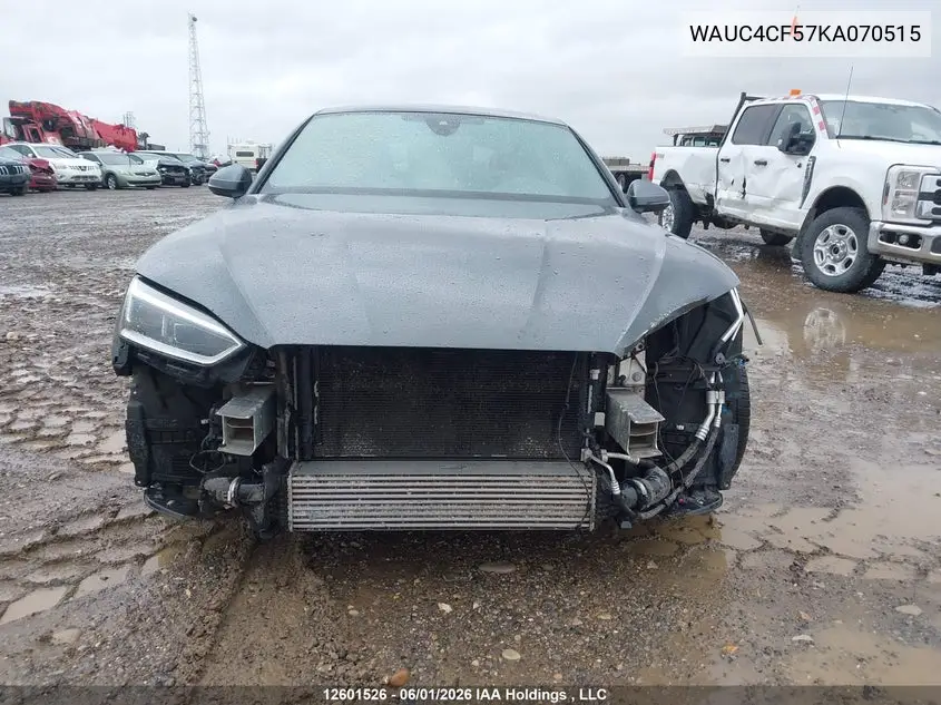 Auction sale of the 2019 Audi S5 , vin: WAUC4CF57KA070515, lot number: 12601526