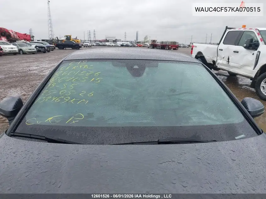 Auction sale of the 2019 Audi S5 , vin: WAUC4CF57KA070515, lot number: 12601526