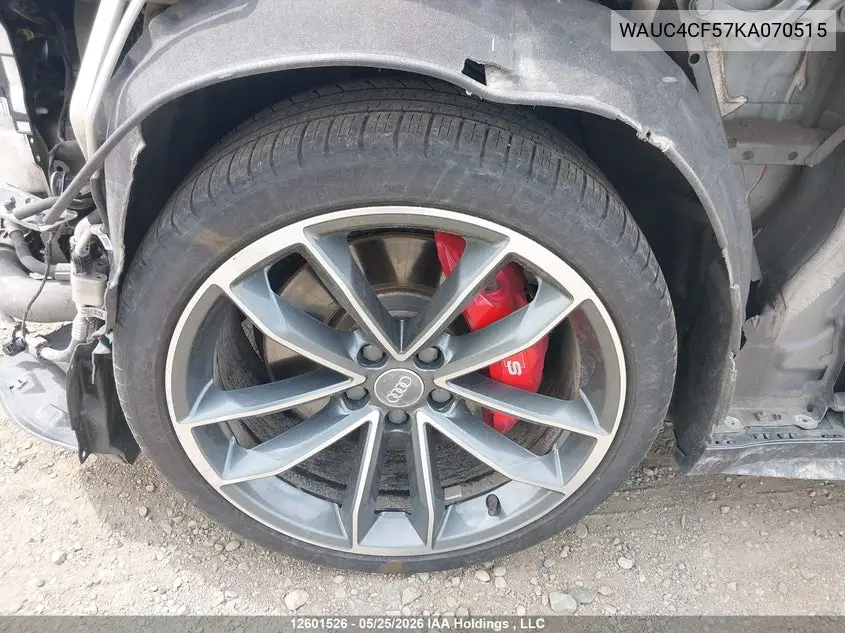 Auction sale of the 2019 Audi S5 , vin: WAUC4CF57KA070515, lot number: 12601526
