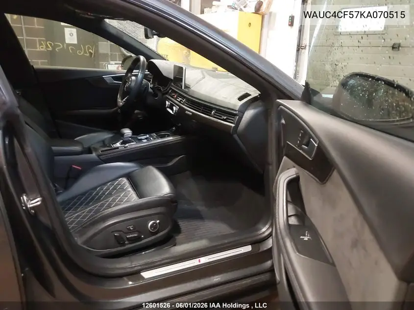 Auction sale of the 2019 Audi S5 , vin: WAUC4CF57KA070515, lot number: 12601526