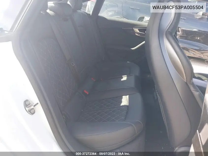 Auction sale of the 2023 Audi S5 , vin: WAUB4CF53PA005504, lot number: 37272364