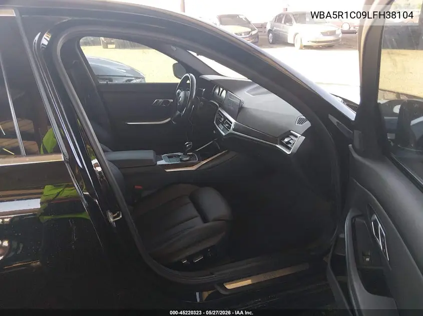 Auction sale of the 2020 BMW 3er , vin: WBA5R1C09LFH38104, lot number: 45220323
