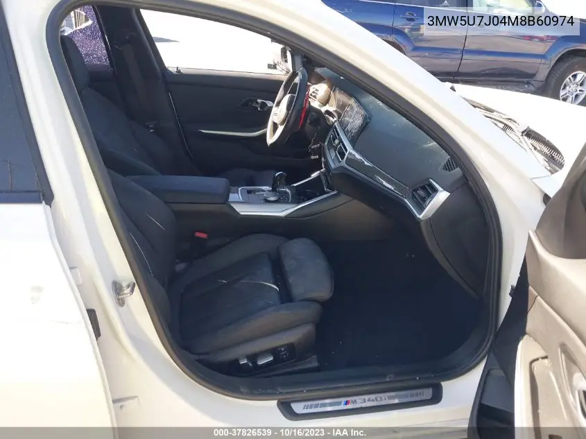 Auction sale of the 2021 BMW 3er , vin: 3MW5U7J04M8B60974, lot number: 37826539