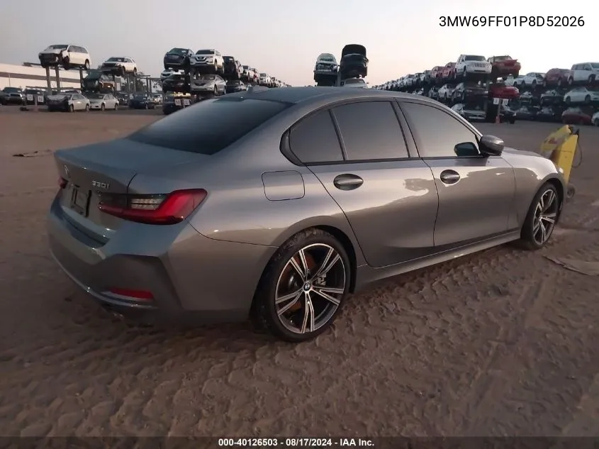 Auction sale of the 2023 BMW 3er , vin: 3MW69FF01P8D52026, lot number: 40126503