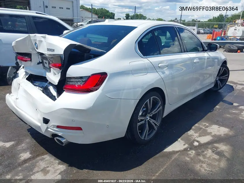 Auction sale of the 2024 BMW 3er , vin: 3MW69FF03R8E06364, lot number: 45451637