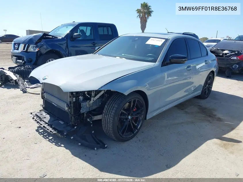 Auction sale of the 2024 BMW 3er , vin: 3MW69FF01R8E36768, lot number: 45674169