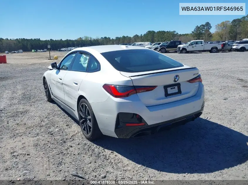 Auction sale of the 2024 BMW 4er , vin: WBA63AW01RFS46965, lot number: 41879338