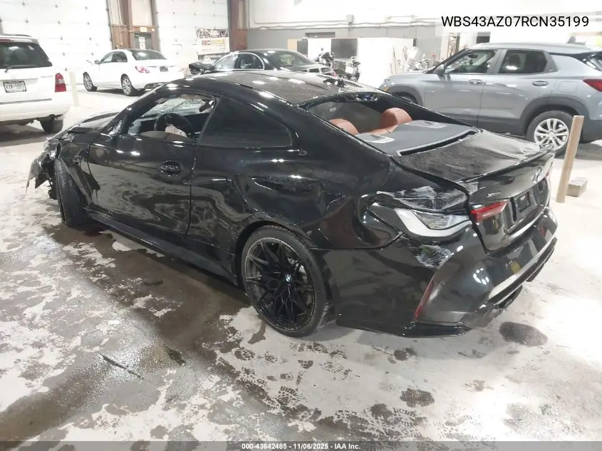 Auction sale of the 2024 BMW M4 , vin: WBS43AZ07RCN35199, lot number: 43642485