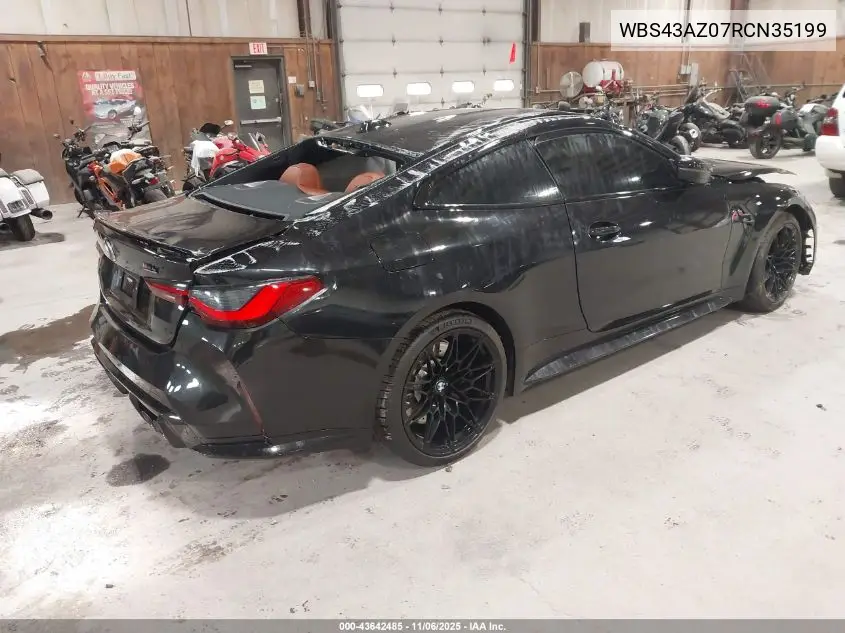 Auction sale of the 2024 BMW M4 , vin: WBS43AZ07RCN35199, lot number: 43642485