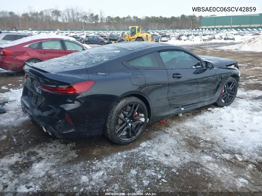 Auction sale of the 2025 BMW M8 , vin: WBSAE0C06SCV42859, lot number: 44261899