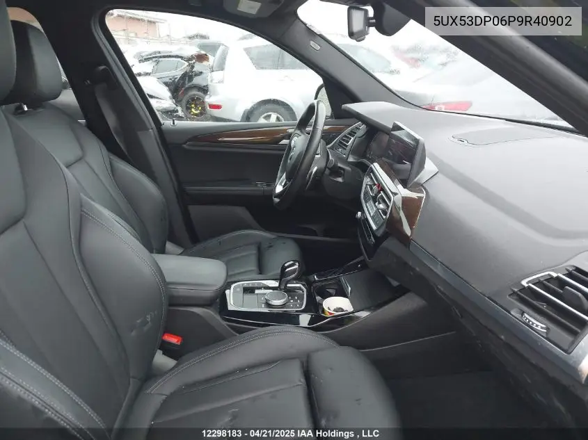 Auction sale of the 2023 BMW X3 , vin: 5UX53DP06P9R40902, lot number: 12298183