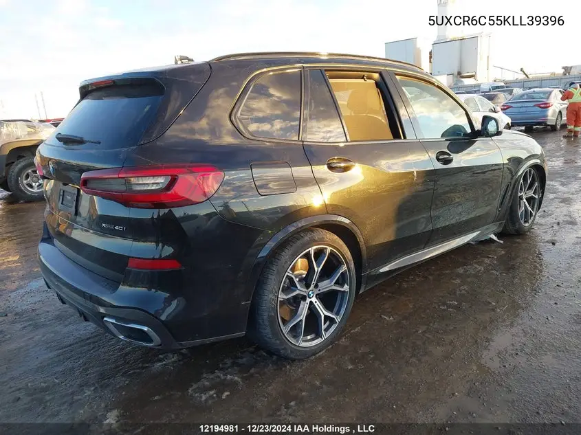 Auction sale of the 2019 BMW X5 , vin: 5UXCR6C55KLL39396, lot number: 12194981