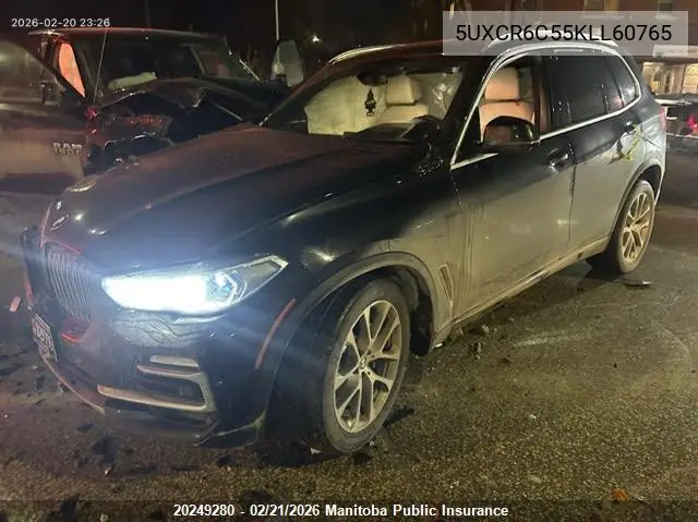 Auction sale of the 2019 BMW X5 , vin: 5UXCR6C55KLL60765, lot number: 20249280
