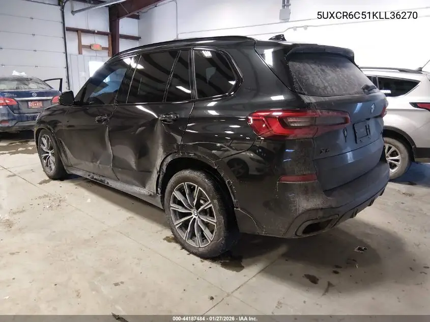 Auction sale of the 2019 BMW X5 , vin: 5UXCR6C51KLL36270, lot number: 44187484