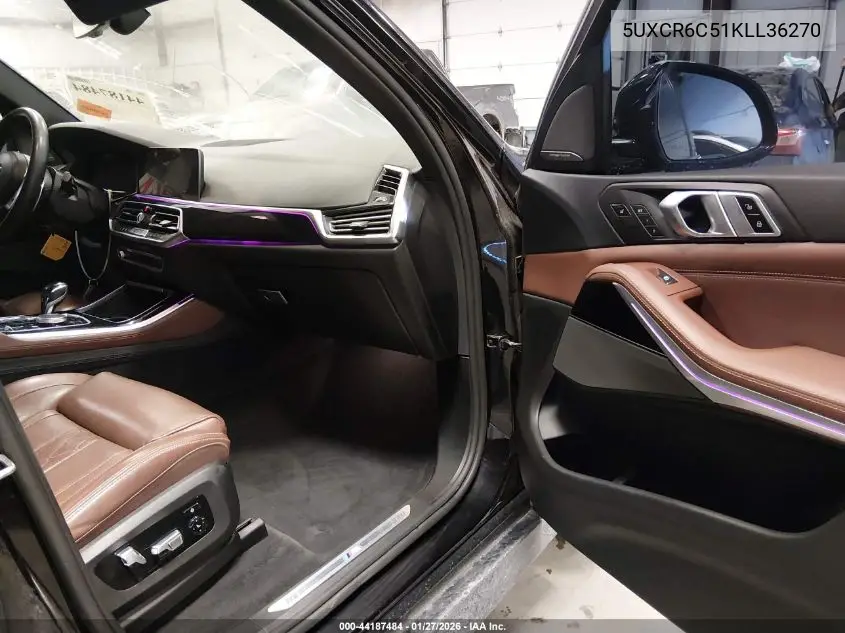 Auction sale of the 2019 BMW X5 , vin: 5UXCR6C51KLL36270, lot number: 44187484