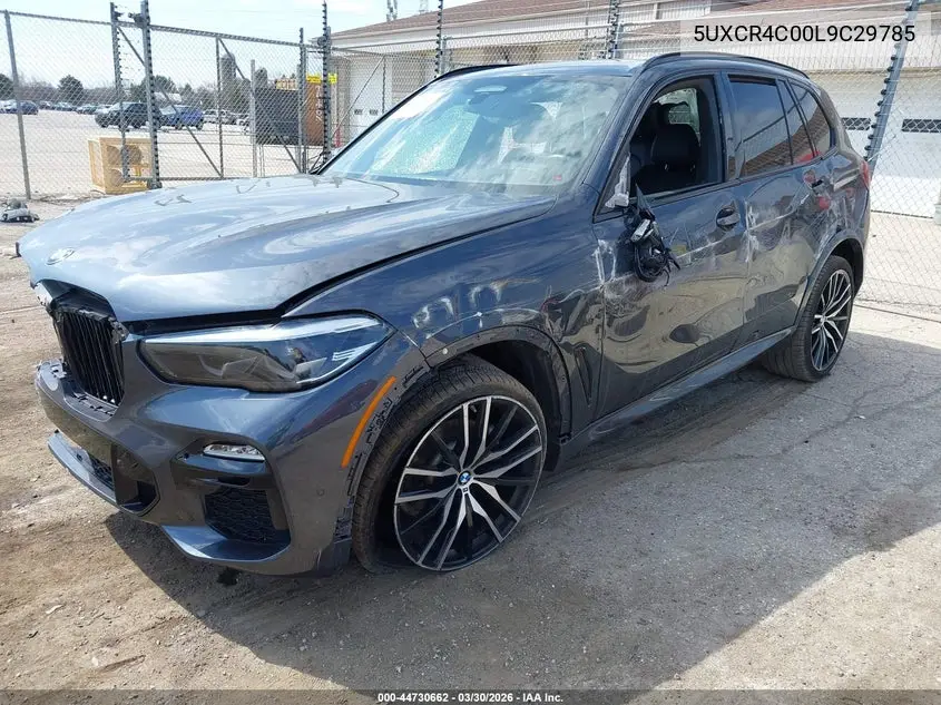 Auction sale of the 2020 BMW X5 , vin: 5UXCR4C00L9C29785, lot number: 44730662