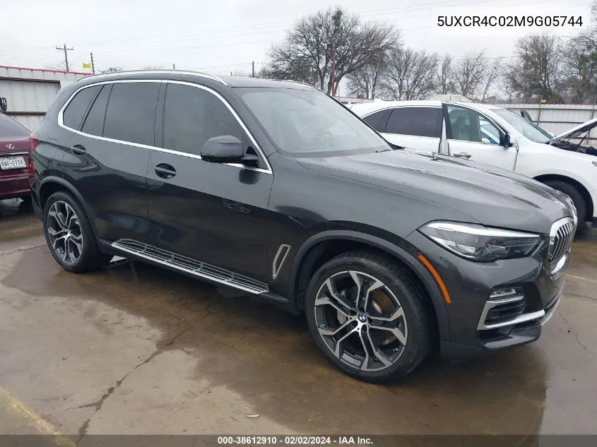 Auction sale of the 2021 BMW X5 , vin: 5UXCR4C02M9G05744, lot number: 38612910