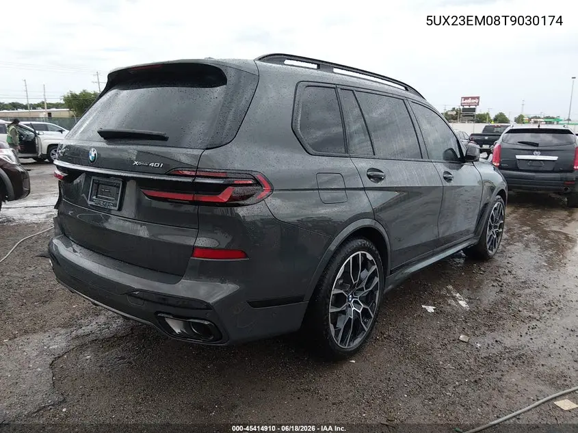 Auction sale of the 2026 BMW X7 , vin: 5UX23EM08T9030174, lot number: 45414910