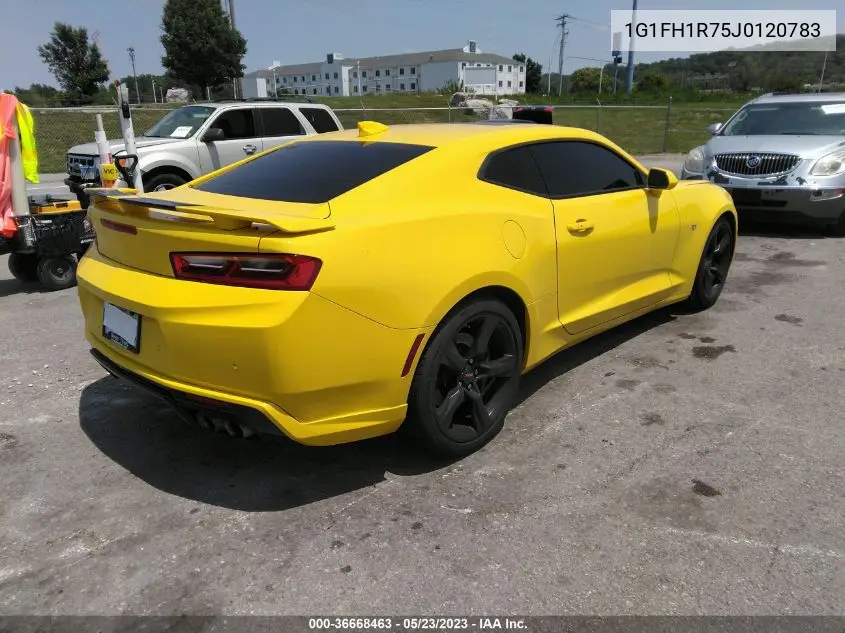 Auction sale of the 2018 Chevrolet Camaro , vin: 1G1FH1R75J0120783, lot number: 36668463