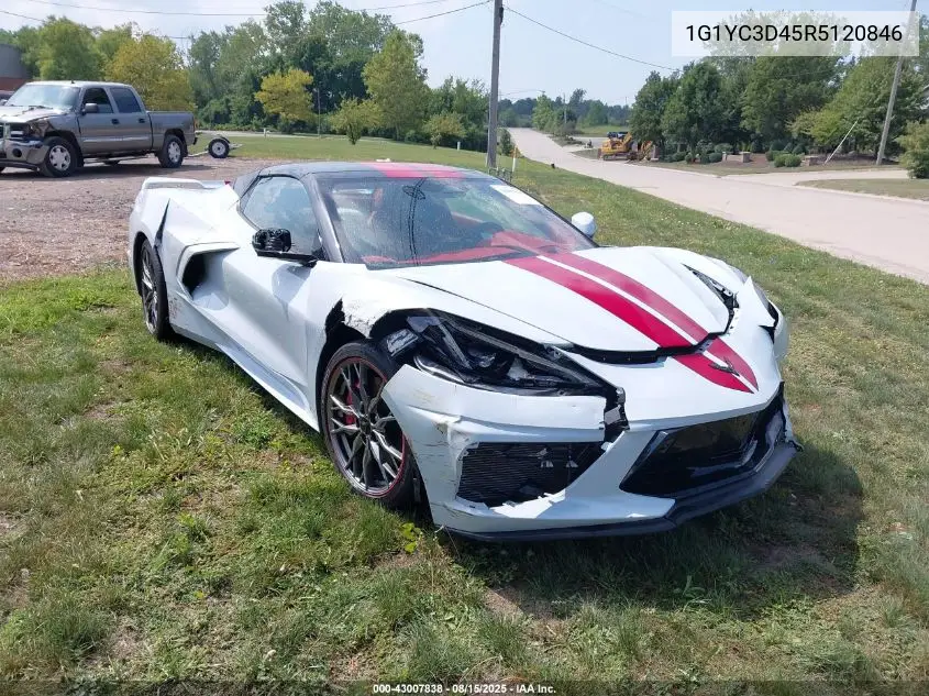 Auction sale of the 2024 Chevrolet Corvette , vin: 1G1YC3D45R5120846, lot number: 43007838