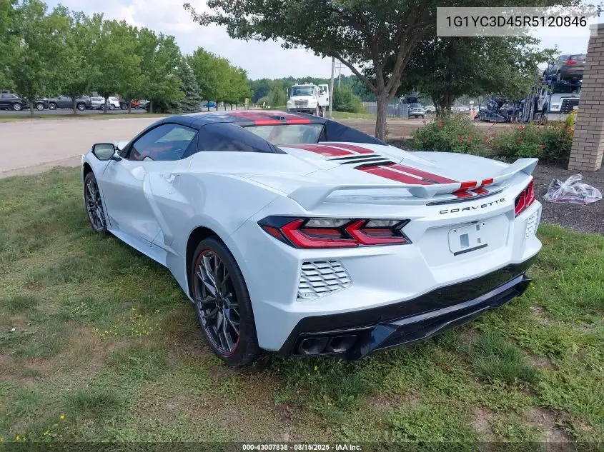 Auction sale of the 2024 Chevrolet Corvette , vin: 1G1YC3D45R5120846, lot number: 43007838
