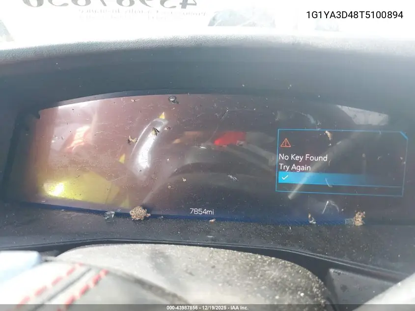 Auction sale of the 2026 Chevrolet Corvette , vin: 1G1YA3D48T5100894, lot number: 43987856