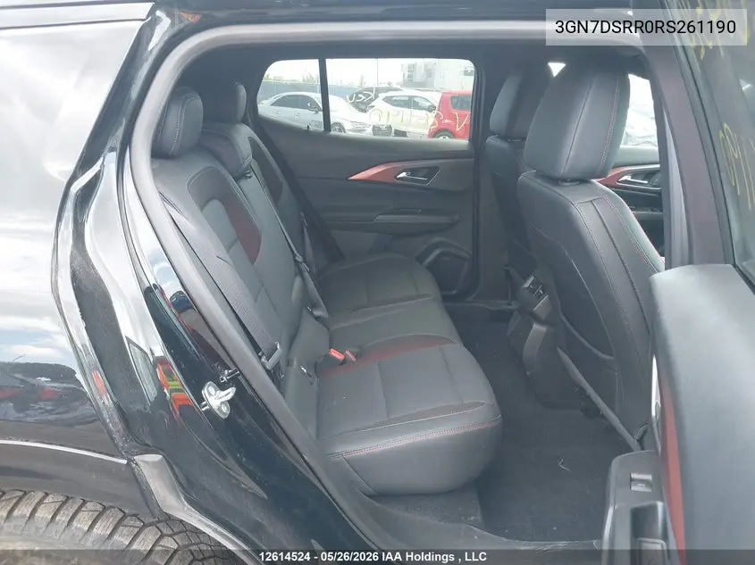 Auction sale of the 2024 Chevrolet Equinox , vin: 3GN7DSRR0RS261190, lot number: 12614524