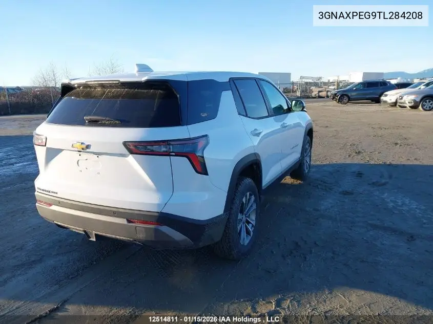 Auction sale of the 2026 Chevrolet Equinox , vin: 3GNAXPEG9TL284208, lot number: 12514811
