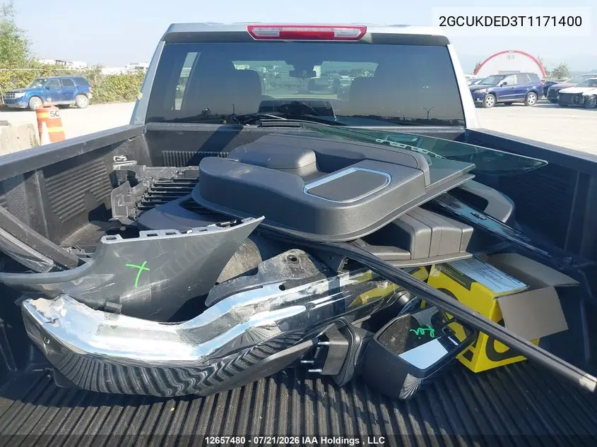 Auction sale of the 2026 Chevrolet Silverado , vin: 2GCUKDED3T1171400, lot number: 12657480