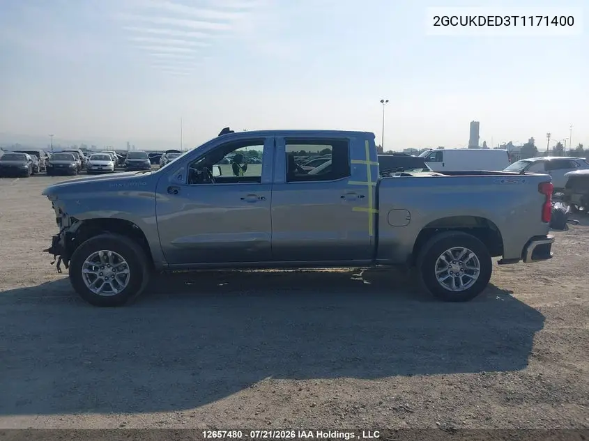 Auction sale of the 2026 Chevrolet Silverado , vin: 2GCUKDED3T1171400, lot number: 12657480