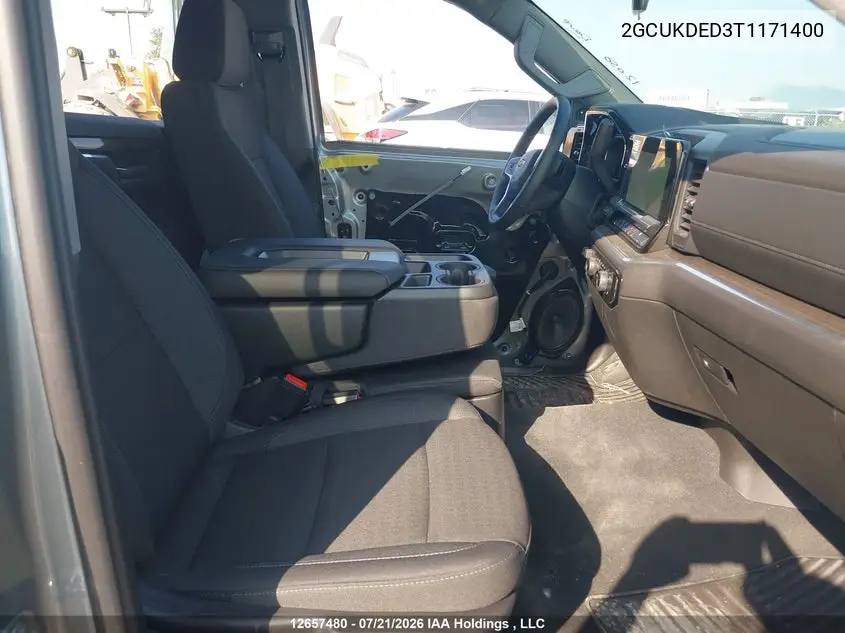 Auction sale of the 2026 Chevrolet Silverado , vin: 2GCUKDED3T1171400, lot number: 12657480
