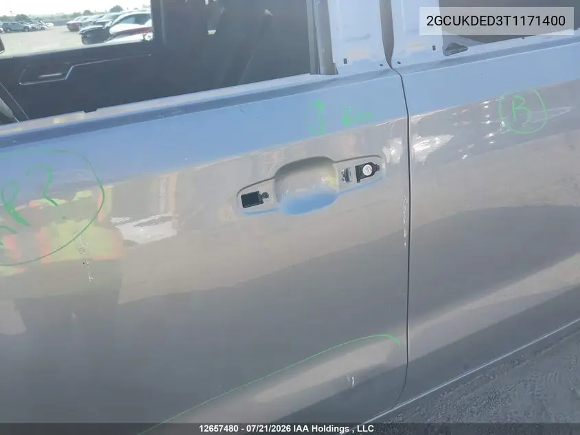 Auction sale of the 2026 Chevrolet Silverado , vin: 2GCUKDED3T1171400, lot number: 12657480