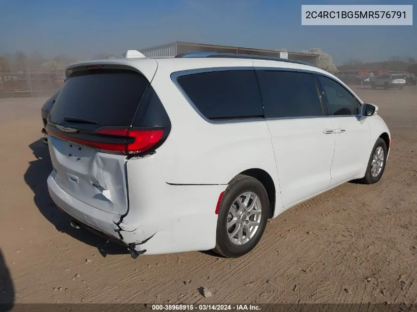 Auction sale of the 2021 Chrysler Pacifica , vin: 2C4RC1BG5MR576791, lot number: 38968915
