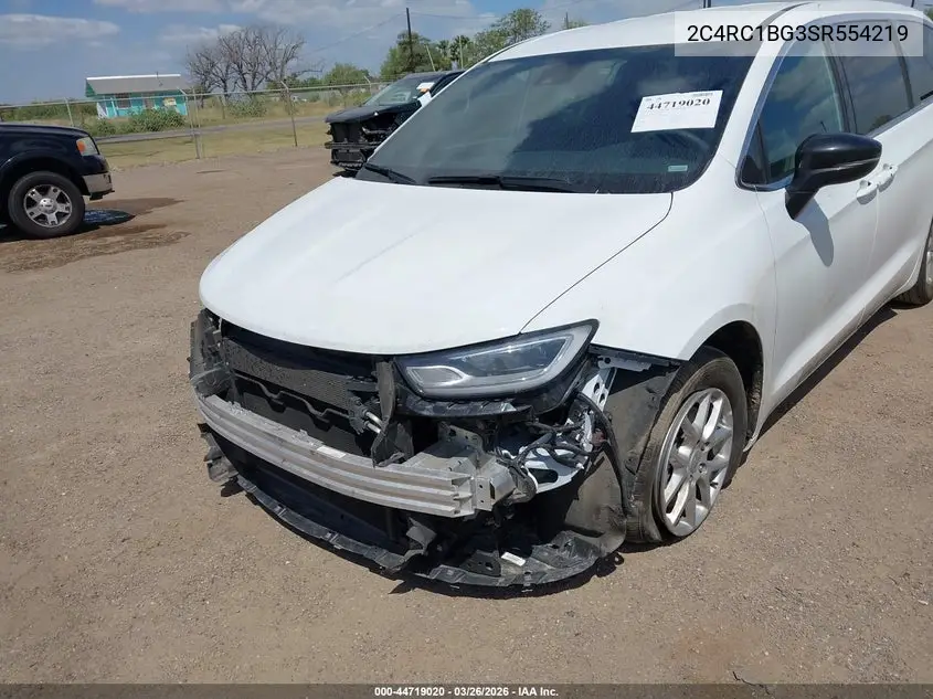 Auction sale of the 2025 Chrysler Pacifica , vin: 2C4RC1BG3SR554219, lot number: 44719020