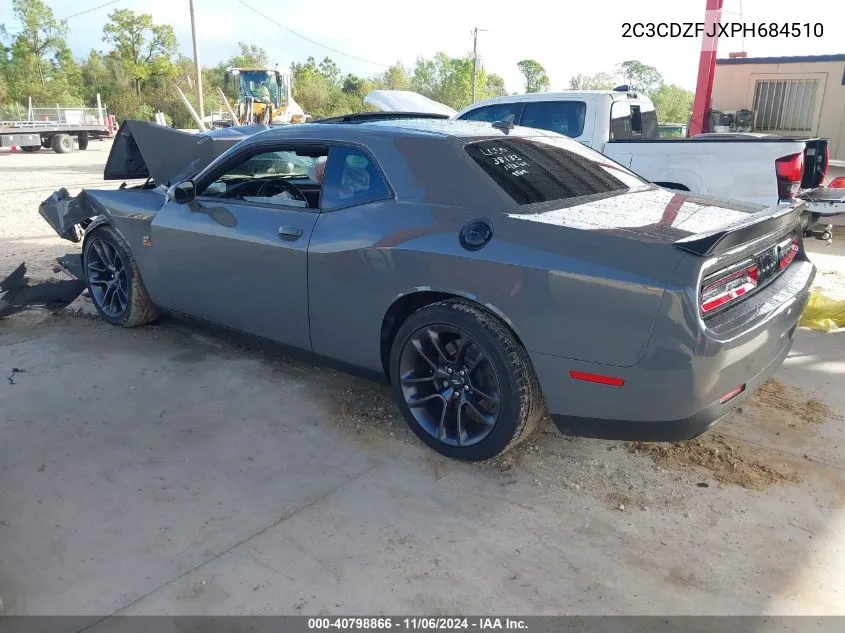 Auction sale of the 2023 Dodge Challenger , vin: 2C3CDZFJXPH684510, lot number: 40798866