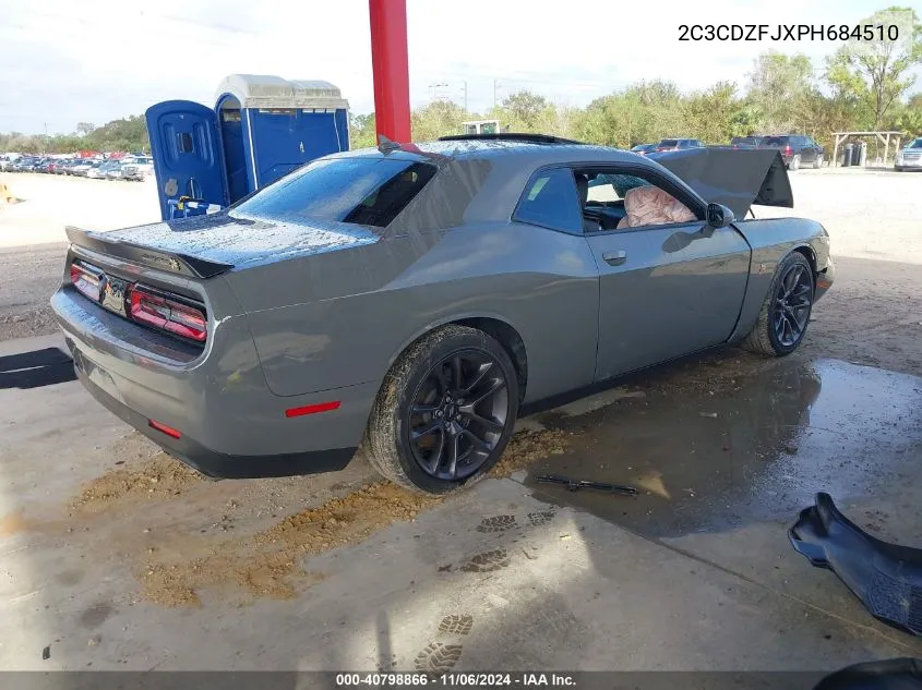 Auction sale of the 2023 Dodge Challenger , vin: 2C3CDZFJXPH684510, lot number: 40798866