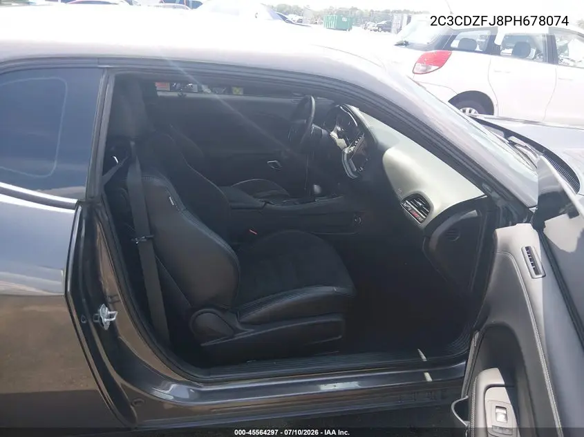 Auction sale of the 2023 Dodge Challenger , vin: 2C3CDZFJ8PH678074, lot number: 45564297