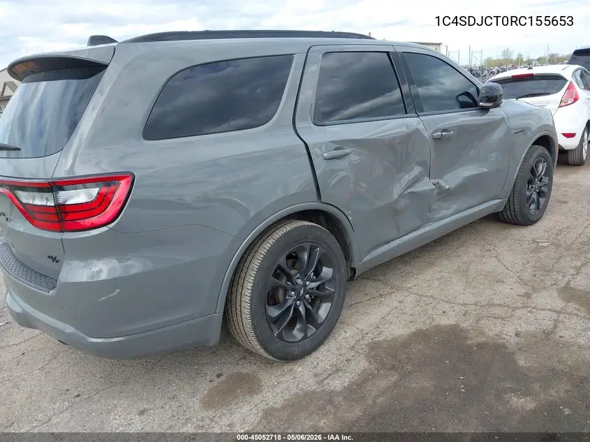 Auction sale of the 2024 Dodge Durango , vin: 1C4SDJCT0RC155653, lot number: 45052718