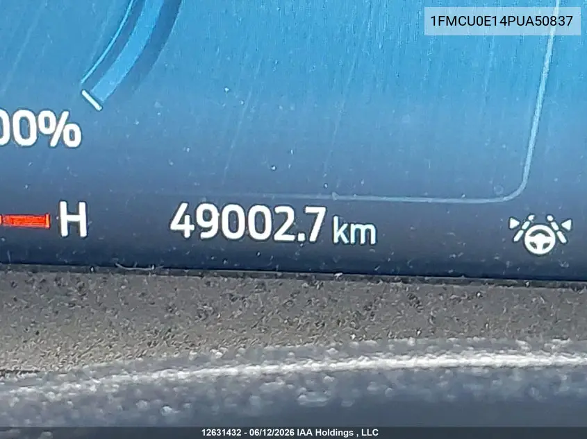 Auction sale of the 2023 Ford Escape , vin: 1FMCU0E14PUA50837, lot number: 12631432